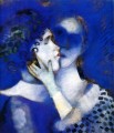 Blue Lovers Zeitgenosse Marc Chagall